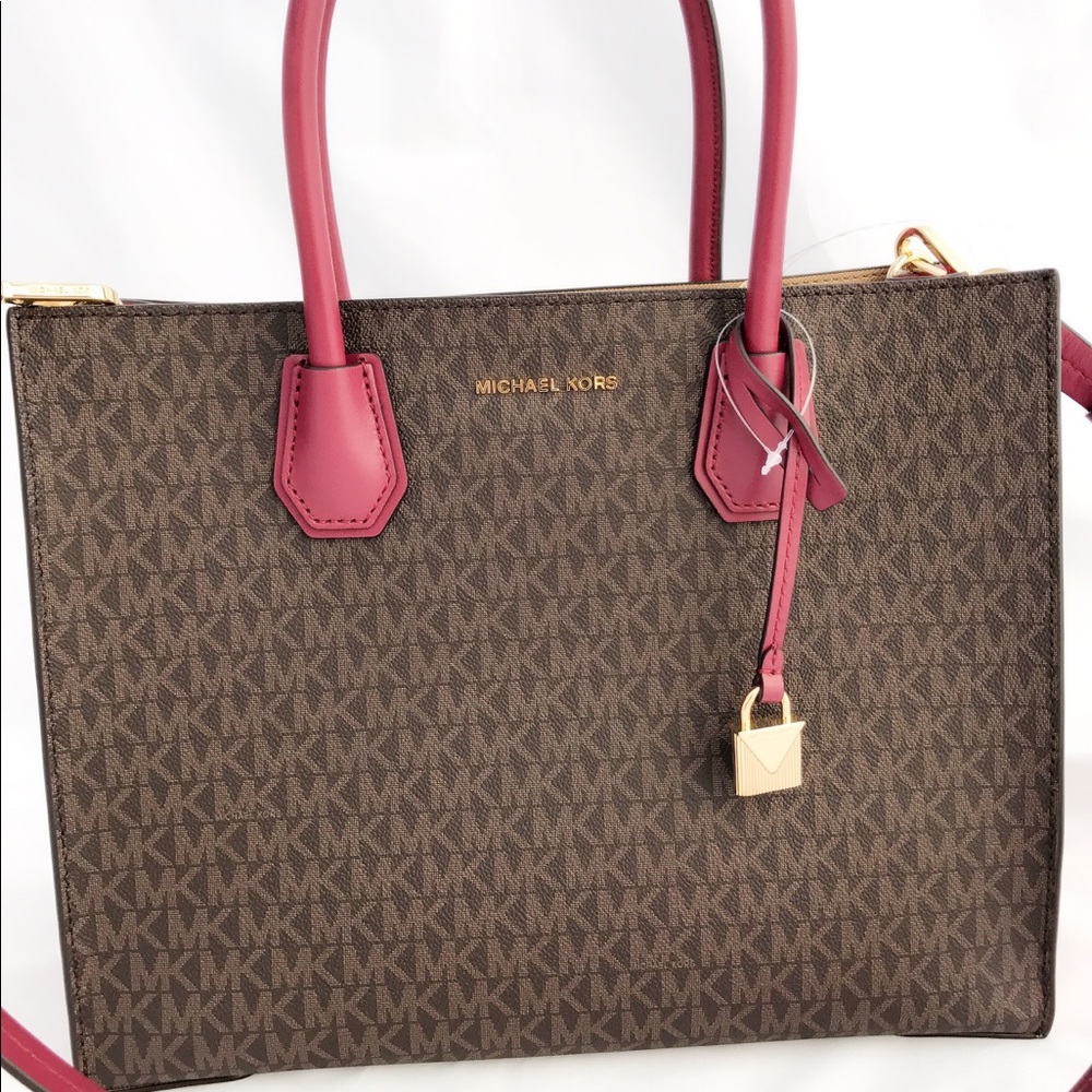 Michael Kors Mercer Studio Large Convertible Tote - Picture 7 of 8